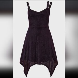 Killstar Dark Purple Mini Dress